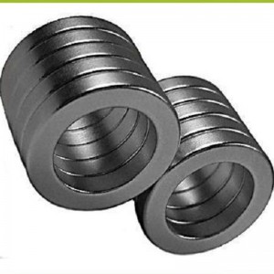 Черен неодимов тръбен магнит с епоксидно покритие