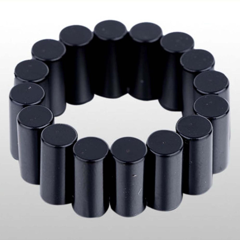 Черен неодимов тръбен магнит с епоксидно покритие
