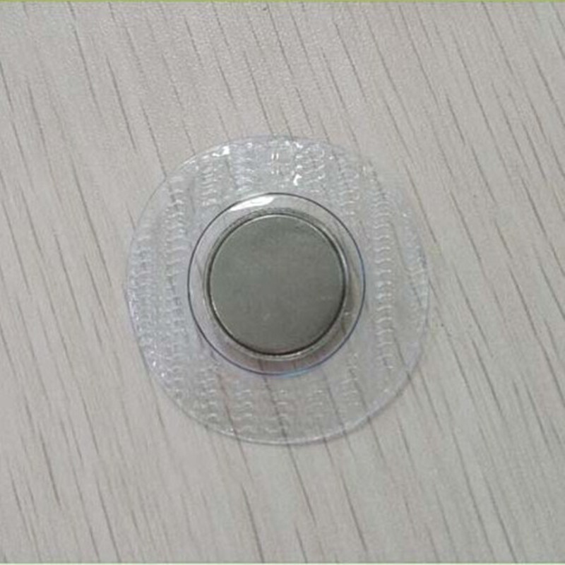Висококачествен пластмасов филм N35 NdFeB, заснет скрит магнитен бутон