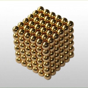 Персонализиран размер N35 Образователна NdFeB цветна магнитна сфера