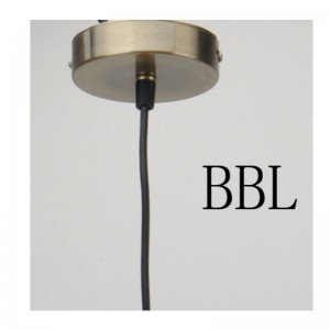 Висулка с мрежеста сянка и медно покритие