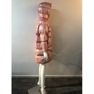 ДЪЛГОЛОЧНО ПУФЕРНО ДУШЕ НА ДАМСКИ ПИНК RLWPC0081