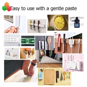 Промоция модни многофункционални миещи се за многократна употреба сменяеми двойни странични силен лепилен гел захват магическа...