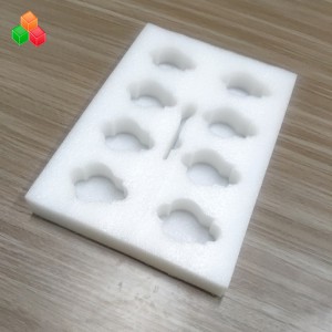 висококачествен персонализиран калъп за матрица отрязан пакет epe вътрешна пяна удароустойчива цветна вложка от epe пяна за опаков...