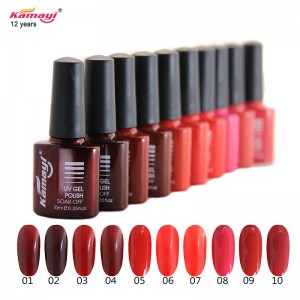 Фабрична цена Добро качество Uv / led гел лак за нокти накисва гел лак за нокти за нокти