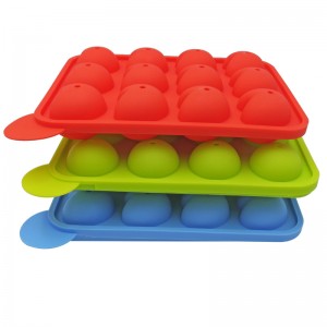 3D силиконова форма за шоколадова торта 12 силиконова форма за близалки