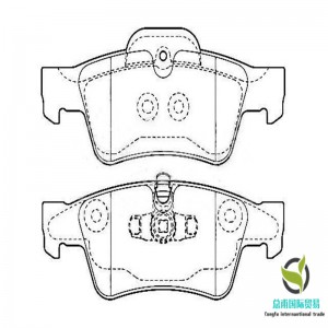 Спирачни накладки (OE: 004 420 52 20, OE: A0044205220)