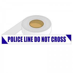 Персонализирана икономическа PE предупредителна барикадна лента Фабрична цена