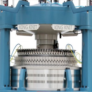 Двойна фланелка, клиновидна, кръгла, плетена машина Майер