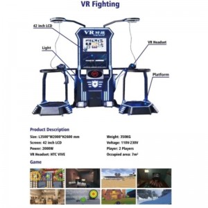 Мултиплейър HTC VR постоянен интерактивен стрелба \/ бокс \/ Saber Beat Game Simulator