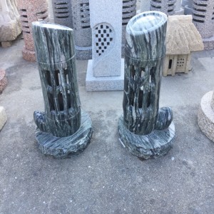 Каменни фенери Каменни резби и скулптури Естествена чиста ръчна работа Уникалност