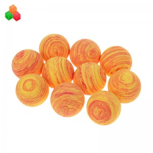 Нов продукт висококачествена ева пяна с топка по поръчка размер печат меки ева топки за голф \/ масаж \/ детска площадка