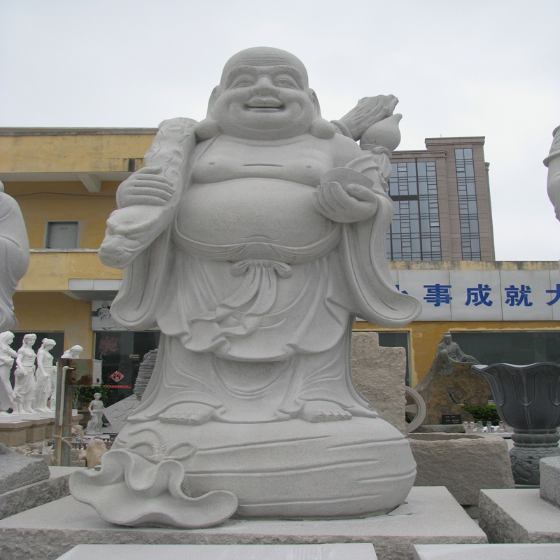 Мащабни дърворезби и скулптури Естествена чиста ръчна работа будистки статуи и храмове