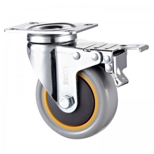 Среден клас - Хром покрит корпус с оранжево колело TPE2