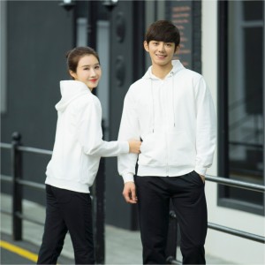 # 207-Суитчър с пълна цип с леко качулка