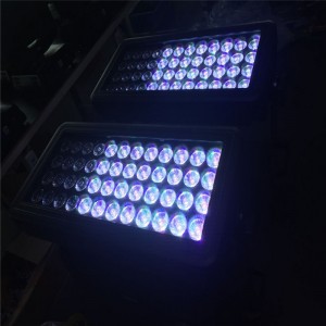6effects 48PCS12W RGBW светодиоди DMX STROBE FLOOD WASH LIGHT WATER-PROOF