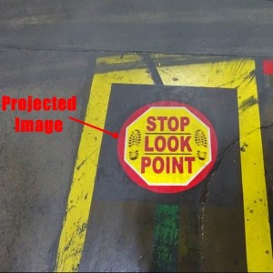 Проектор за виртуален знак за външна ландшафтна светлина 80W