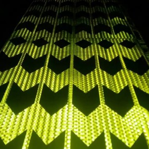 висококачествен дизайн по поръчка пътна безопасност пътна безопасност червено бяла светлоотразителна предпазлива пластмасова ...