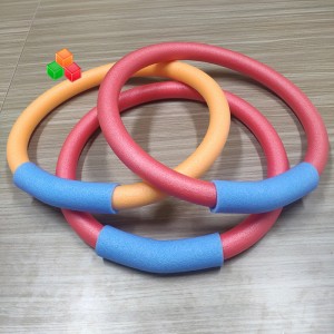 Най-продавани промоция кръгла твърда полиетиленова пяна с юфка ролка с различен размер цвят EPE EVA пяна плувен басейн тръба