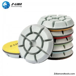 ZL-16KW подложки за полиране на сух смолен бетон