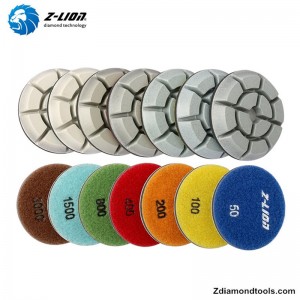 ZL-16KW подложки за полиране на сух смолен бетон