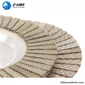 ZL-WMC6402 5 инчов диск за шлайфане на алуминиев бетон за камък
