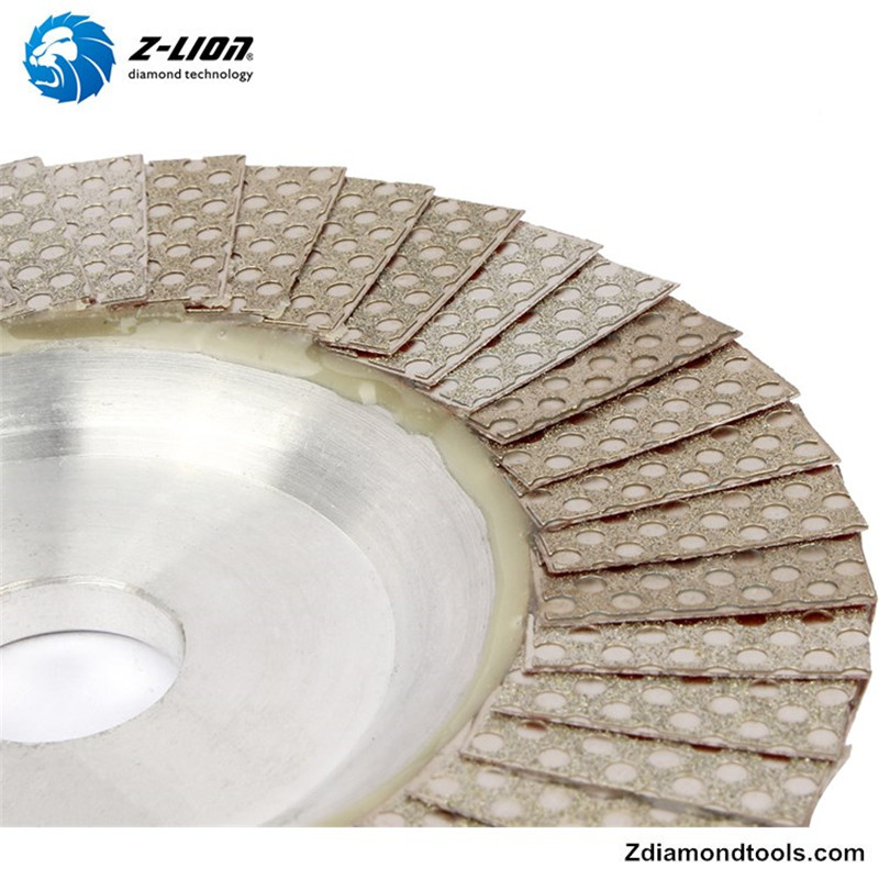 ZL-WMC6402 5 инчов диск за шлайфане на алуминиев бетон за камък
