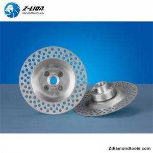 ZL-CW001 Евтино вакуумно споено диамантено шлифовъчно контурно колело за чаши