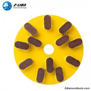 ZL-16MS смола с диамантен шлифовъчен диск за полиране на мрамор, гранит