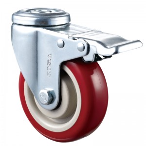 Среден клас - Хром покрит корпус с червено колело TPE