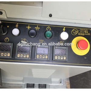 горната част на обувката, използвана машина за обувки