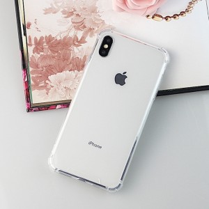 Прозрачен и предпазен калъф за мобилен телефон iPhone X \/ iPhone XS TPU + PC