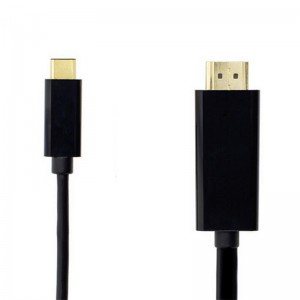 USB кабел C към HDMI 6ft (4K @ 60Hz), USB тип C към HDMI кабел [Thunderbolt 3 съвместим] за MacBook Pro 16 '' 2019\/2018\/2017, MacBook Air \/ iPad Pro 2019\/2018, Surface Book 2, Samsung S10 , и още