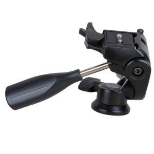 Kingjoy 3-посока накланяне на главата на панорама, външен панел накланяне на хеда, панорамен наклон главата на камерата