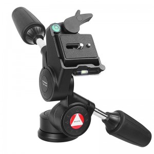 Kingjoy Professional видео стойка с топка за глава, поддръжка на тежка камера с топка глава KH-6730