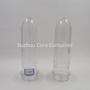 39mm 83G размер на шията 46mm Plasitc Pet Preform за масло за водни напитки