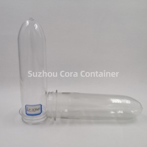 39mm 83G размер на шията 46mm Plasitc Pet Preform за масло за водни напитки
