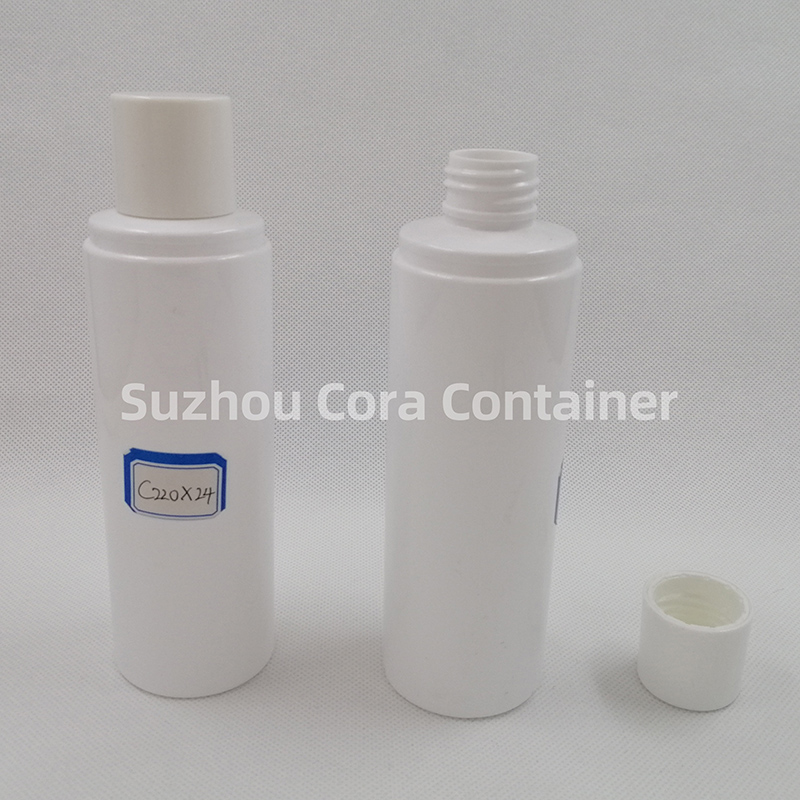 2220ml Neck Size 24mm Pet Plastic Cosmetic Bottle with Screwing Cap