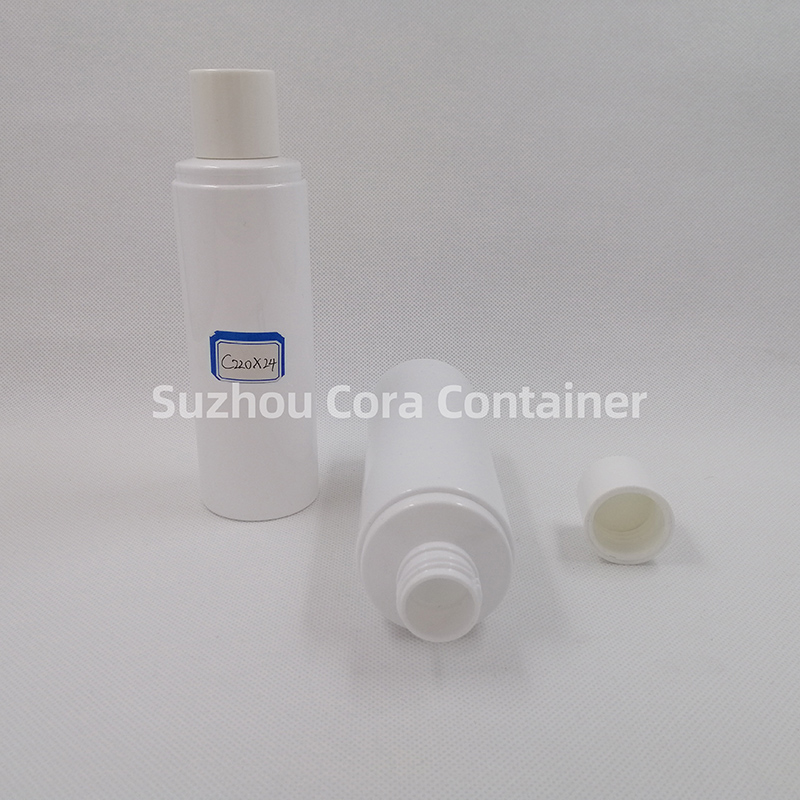 2220ml Neck Size 24mm Pet Plastic Cosmetic Bottle with Screwing Cap