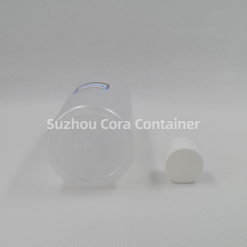 320ml Neck Size 24mm Pet Plastic Cosmetic Bottle with Screwing Cap