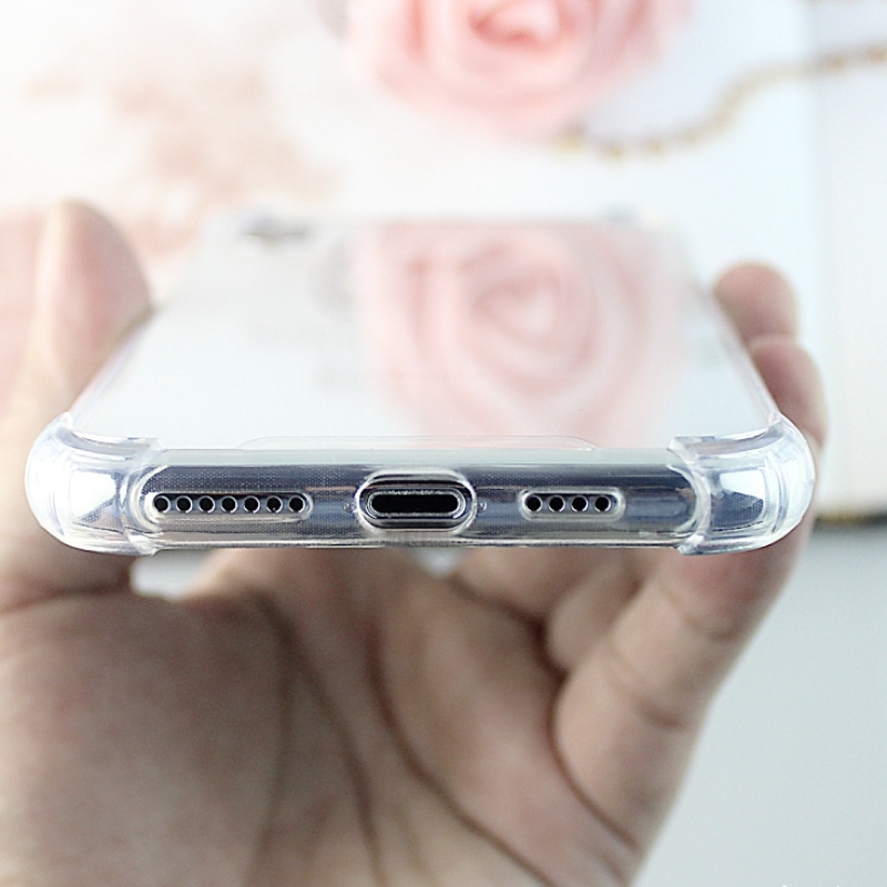 Високо прозрачен калъф за телефон TPU + PC iPhone XS Max с ъгли с удар