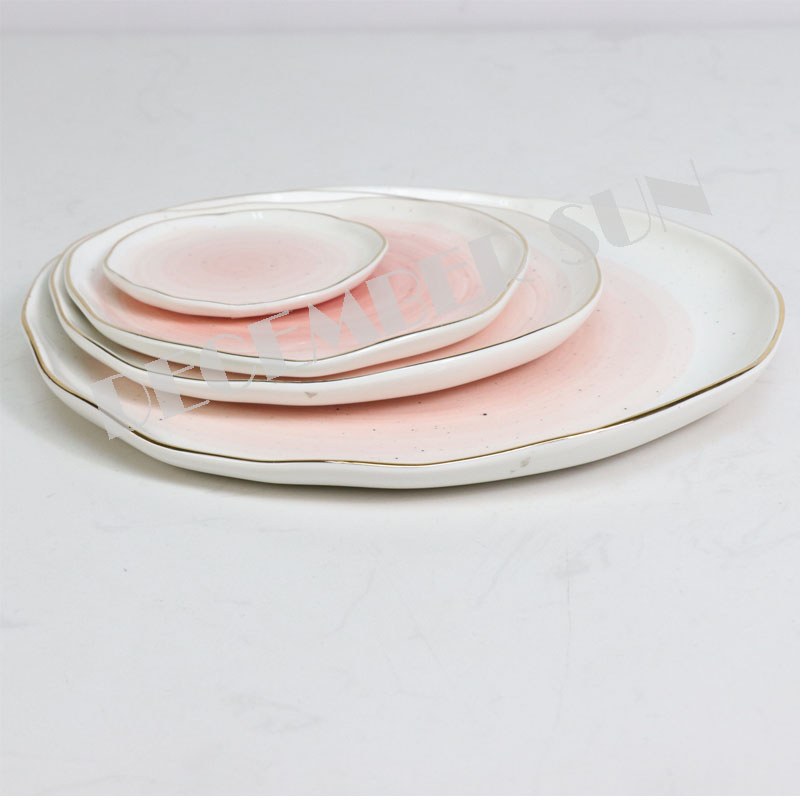 Широк избор керамична купа за десертна чиния за чаша