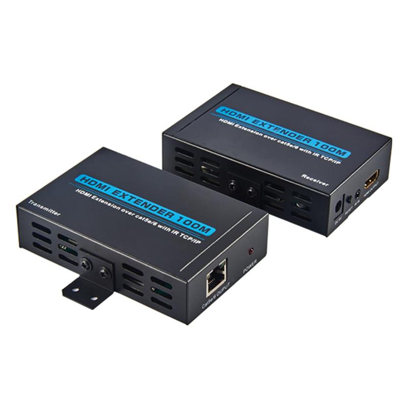 V1.3 HDMI Exnder 100m над единична котка 5e/6 кабелна поддръжка Пълна HD 1080P