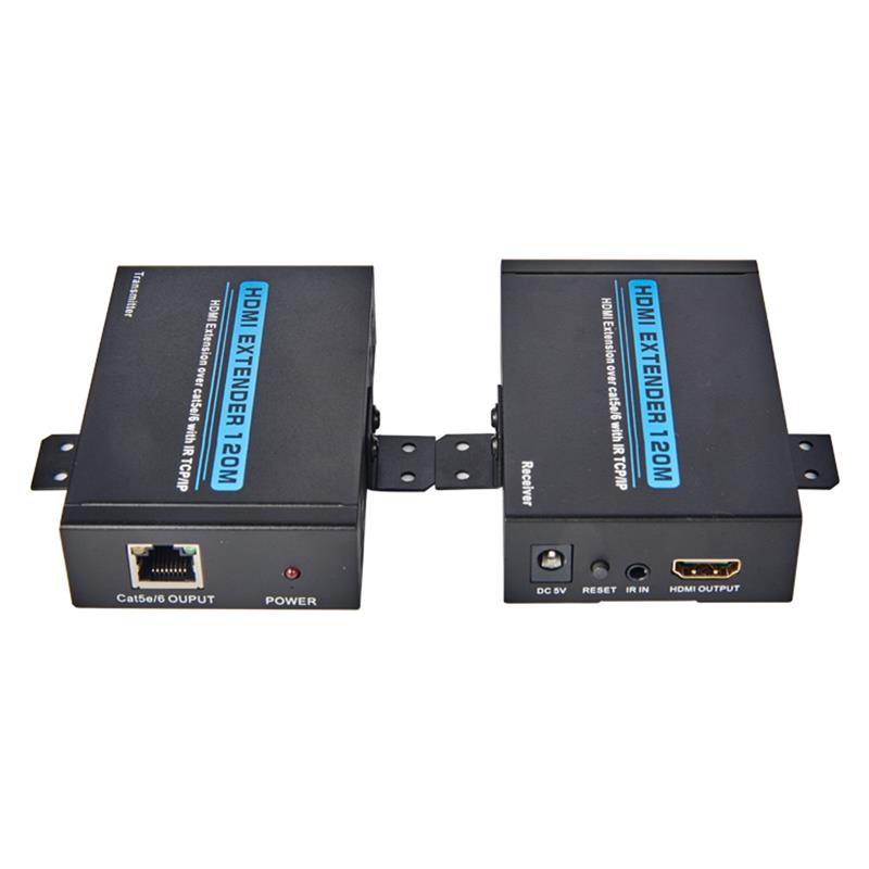 V1.3 HDMI удължител 120m над единичен cat5e / 6 кабел Поддръжка Full HD 1080P