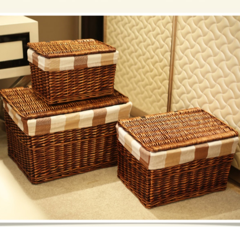 Плетена кошница за съхранение