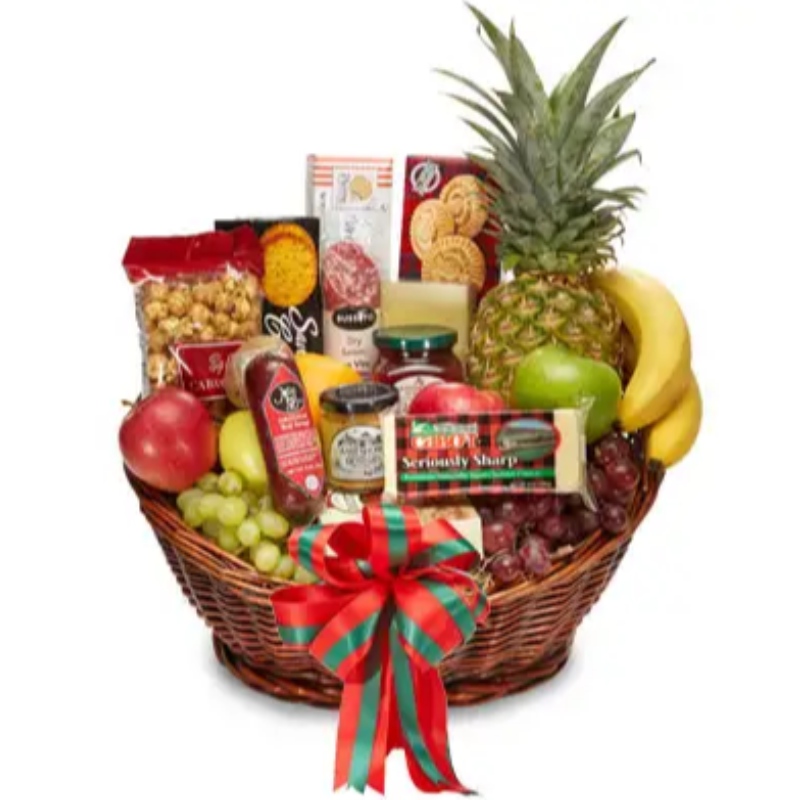 Коледен подарък кошница