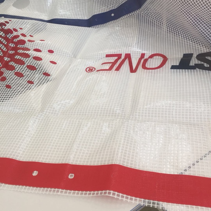 Печат на лого върху брезентов филм