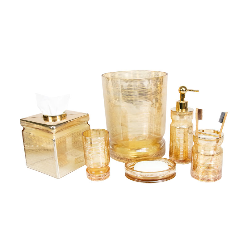 Професионален дизайн стъклени аксесоари за баня