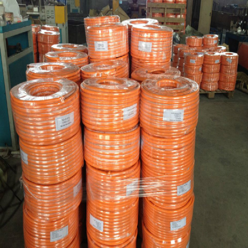 PVC маркуч за високо налягане жълт газ