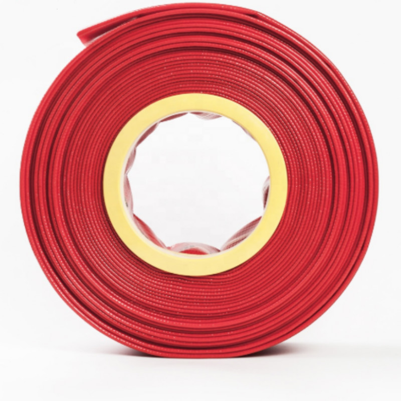 Анти-UV високо налягане с голям разтвор на лайфлат маркуч за напояване, напояване, pvc маркуч, произведен в Китай